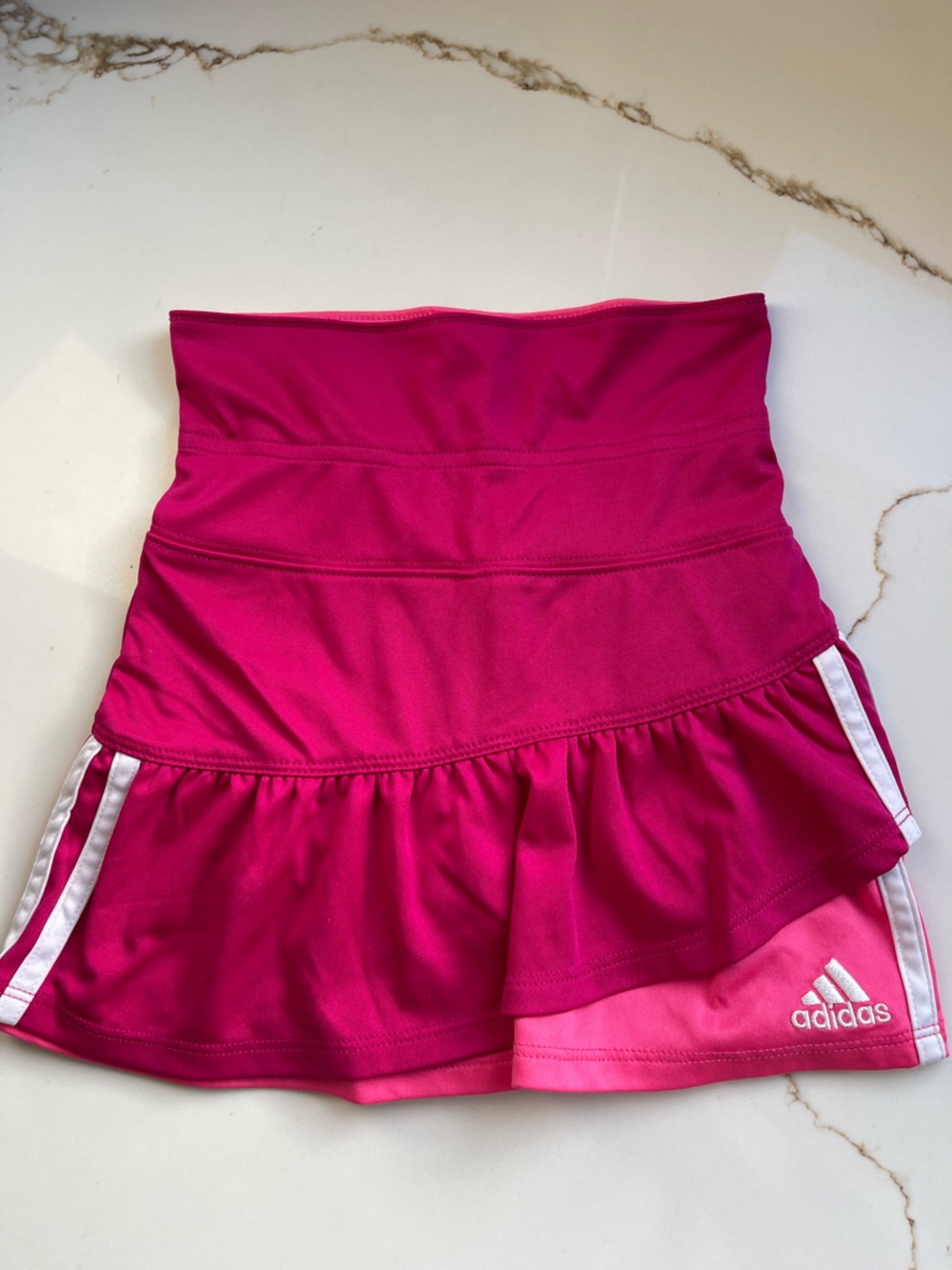 adidas girls Pink Athletic Tennis Skirt 3T